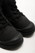 Combat Lace Up Boot Black (2)