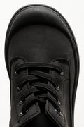 Combat Lace Up Boot Black (4)