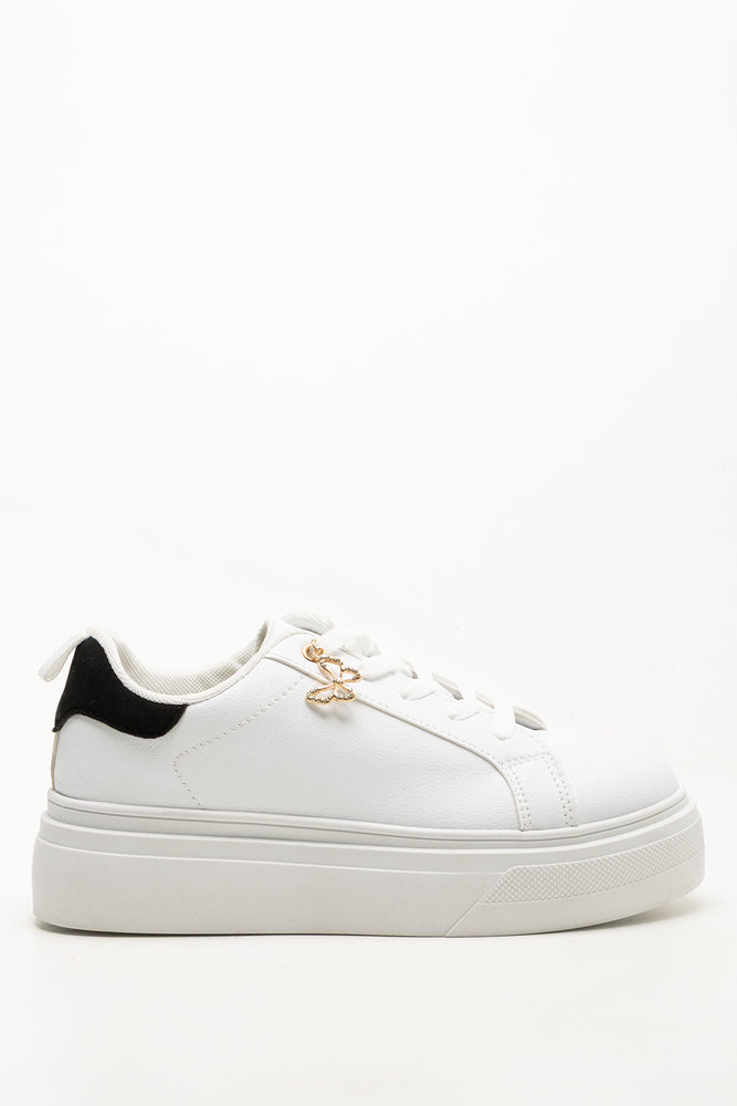 Platform Sneakers White