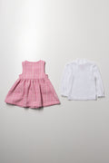 Hello Kitty Pinafore Set Pink (3)