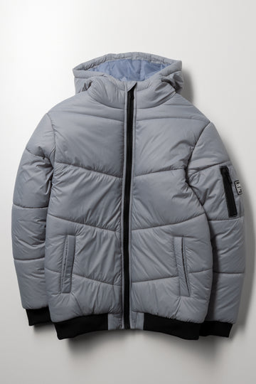 Puffer Jacket Grey