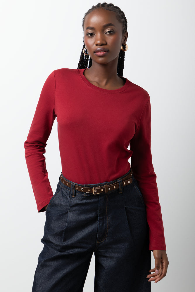 Long Sleeve T-Shirt Red