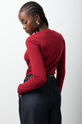 Long Sleeve T-Shirt Red (2)