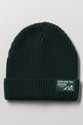 Rib Beanie Green