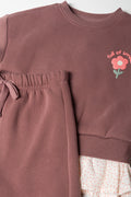 Peepout Wide Leg Tracksuit Natural (1)