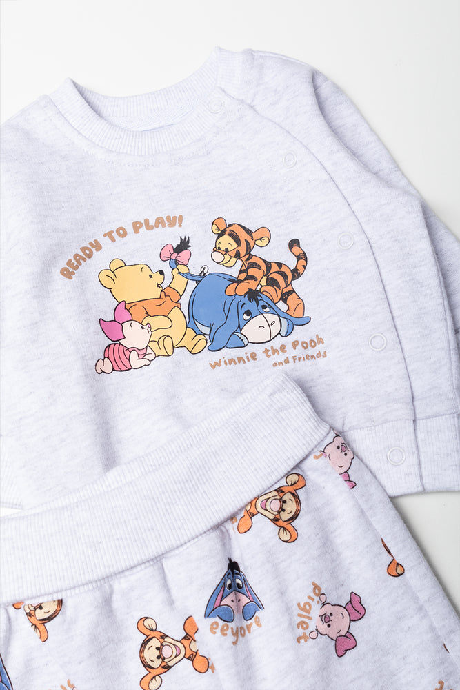Winnie The Pooh Set Grey (1)