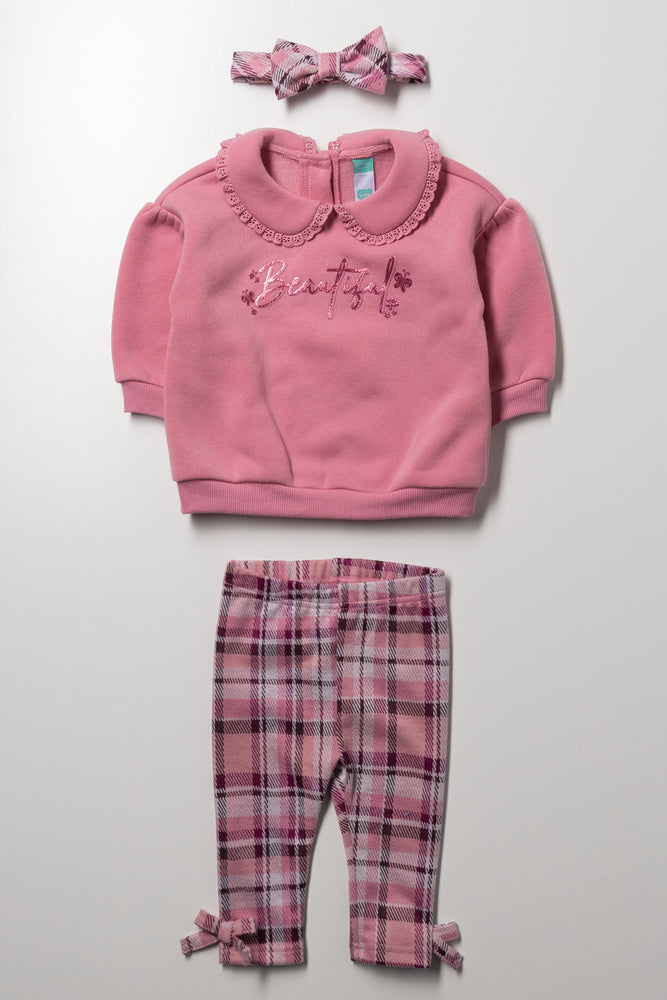 Check Set Pink