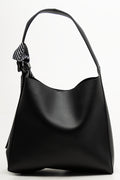 Belted Tote Bag Black (2)