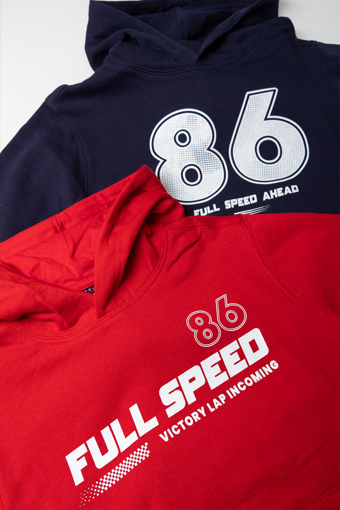 2 Pack Hoodies Navy And Red