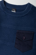 Knit Jumper Navy (1)