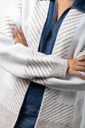 Mid Length Cardigan White (3)