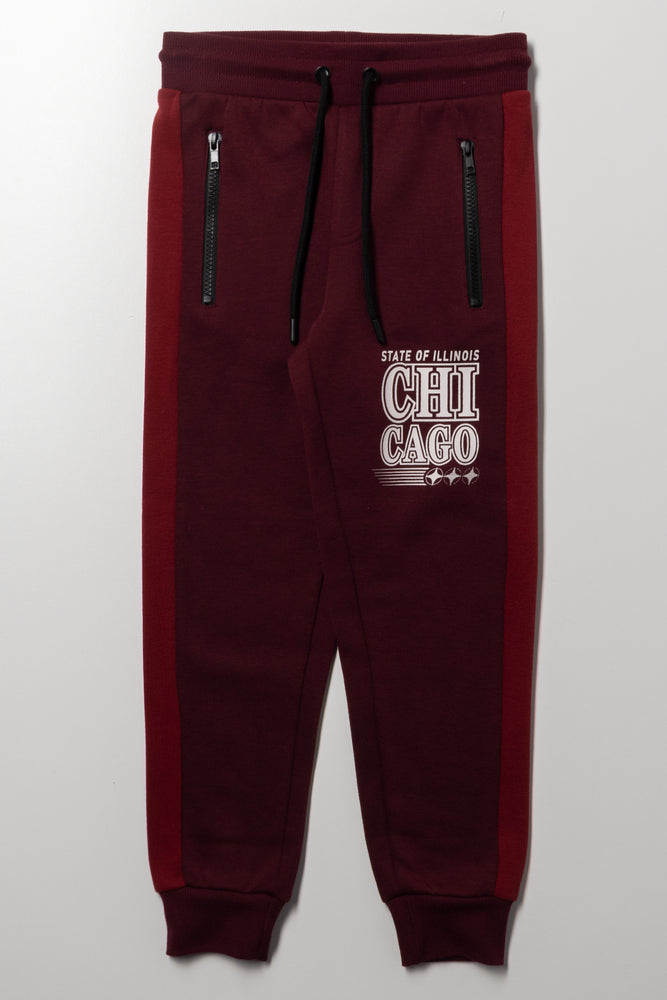 Trackpants Burgundy