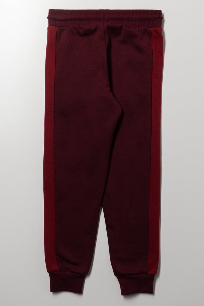 Trackpants Burgundy (2)