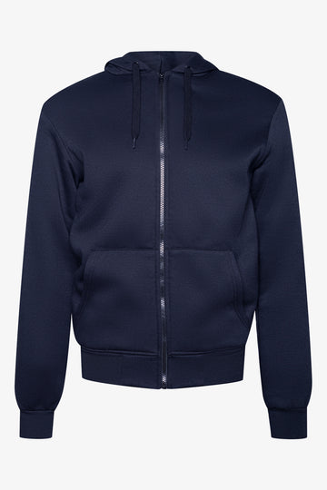 Sherpa Zip Through Hoodie Black | Tops & T-Shirts | Ackermans