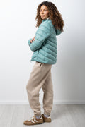 Puffer Jacket Aqua (1)