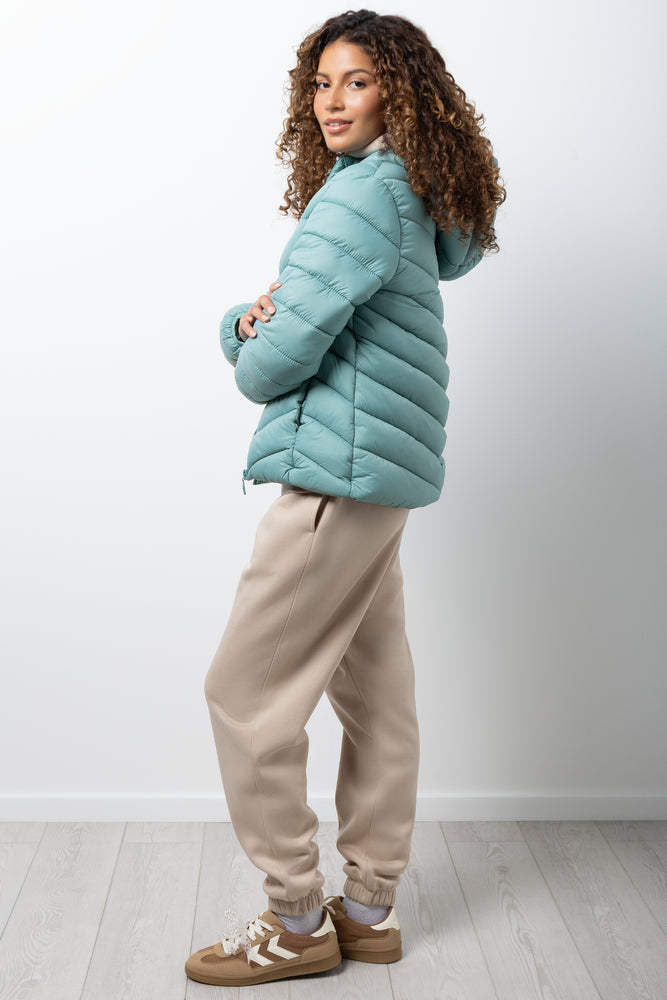 Puffer Jacket Aqua (1)