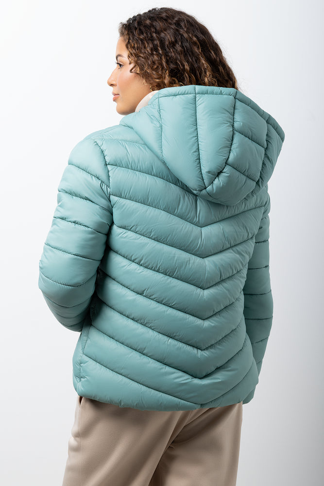 Puffer Jacket Aqua (2)