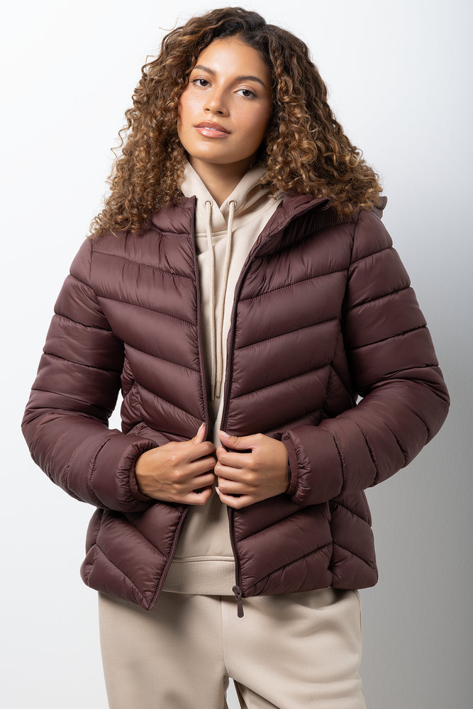 Puffer Jacket Brown