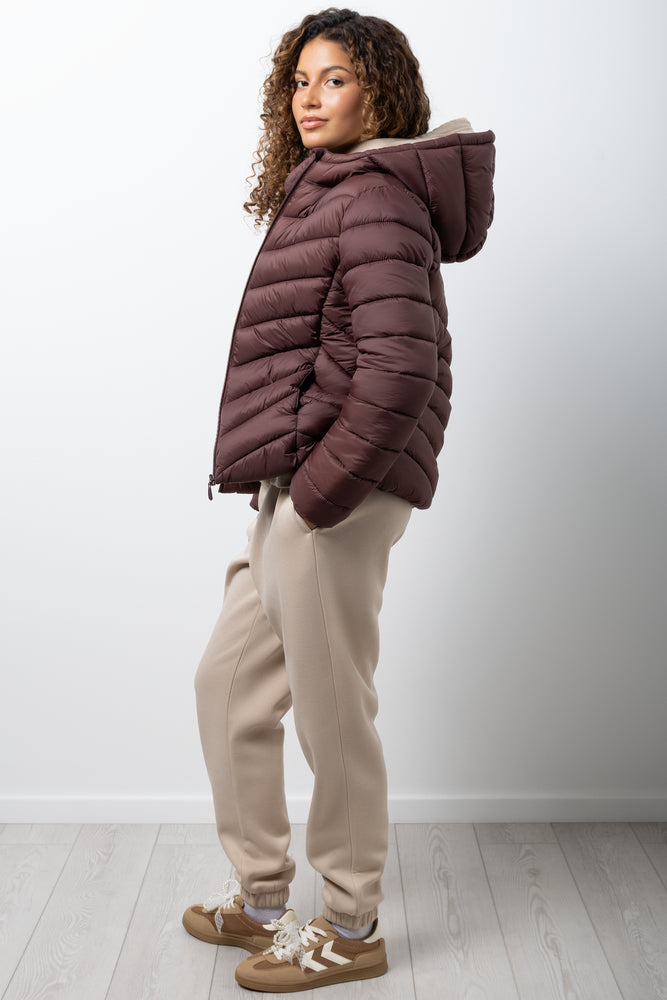 Puffer Jacket Brown (1)