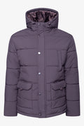 Hooded Puffer Jacket Chocolate