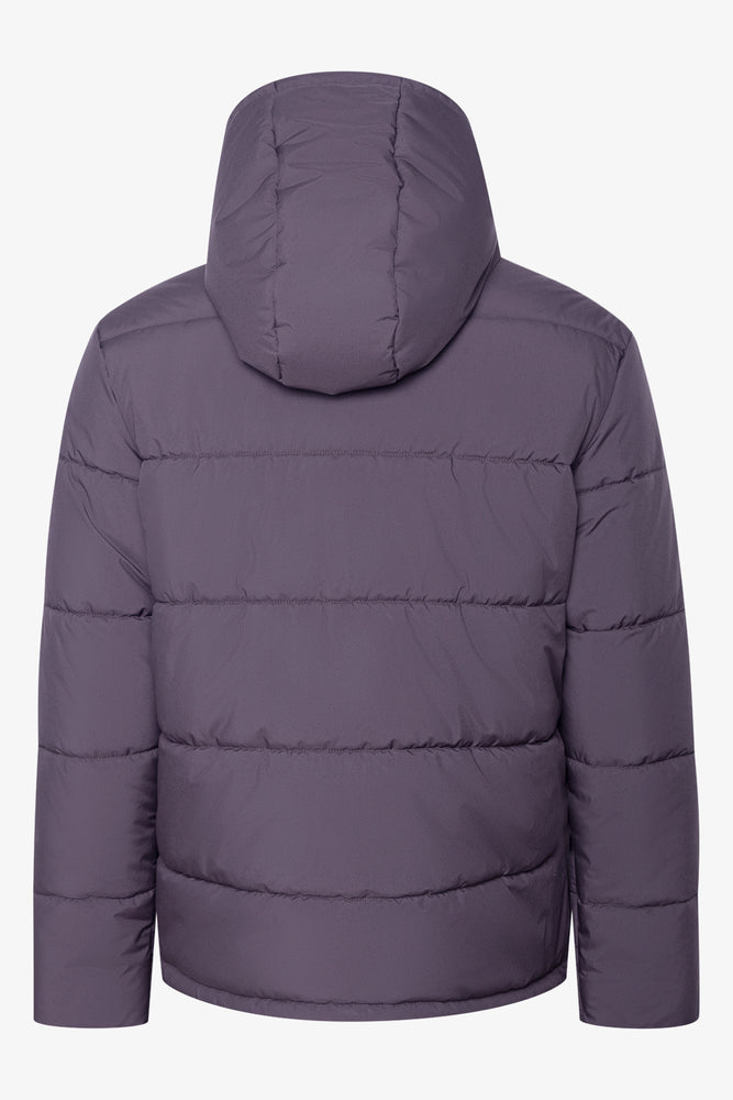 Hooded Puffer Jacket Chocolate