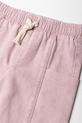 Panelled Cargo Pants Pink (1)