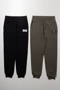 2 Pack Trackpants Black And Light Brown