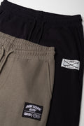 2 Pack Trackpants Black And Light Brown (1)