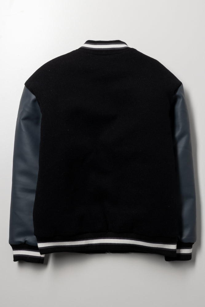 Baseball Jacket Black (2)