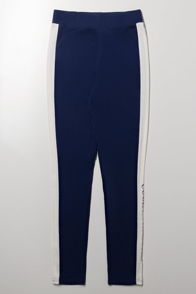 Panel Leggings Navy