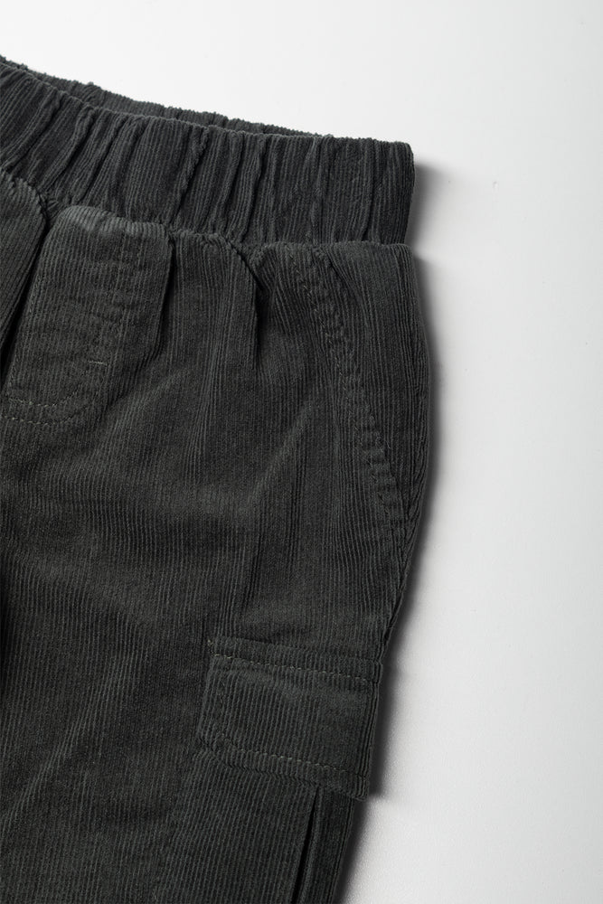 Corduroy Cargo Pants Dark Green | Bottoms & Jeans | Ackermans