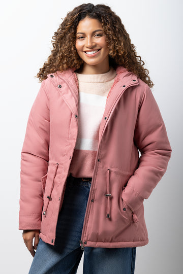 Parka Jacket Pink