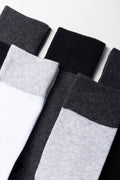 5 Pack Socks Black,Grey & White (1)