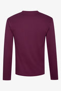 Long Sleeve T-Shirt Burgundy (1)
