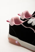 Hello Kitty Light Up Sneakers Black (3)