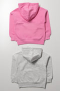 2 Pack Malibu Hoodies Pink And Grey (2)