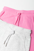 2 Pack Trackpants Pink And Grey (1)