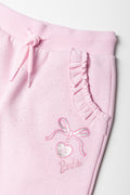 Barbie Glitter Trackpants Pink (1)