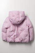 Barbie Puffer Jacket Pink (2)