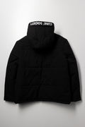 Cube Society Hooded Puffer Jacket Black (2)