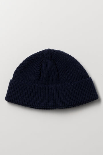 Rib Beanie Navy
