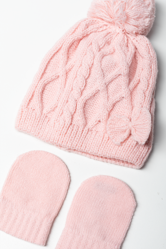 Hat Set Pink