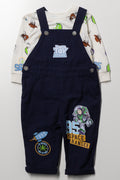 Toy Story Dungaree Set Navy