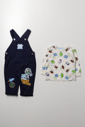Toy Story Dungaree Set Navy (2)