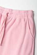 Wide Leg Cargo Trackpants Pink (1)