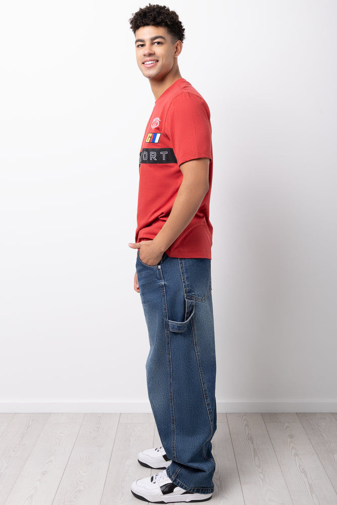 Short Sleeve T-Shirt Red (1)