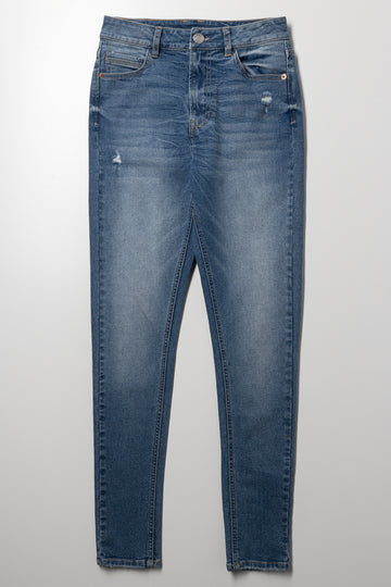 Super Skinny Denim Jeans Light Blue
