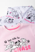 2 Pack Tracktop & Crewneck Pink & Grey (1)