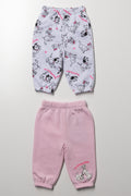 101 Dalmations 2 Pack Trackpants Pink
