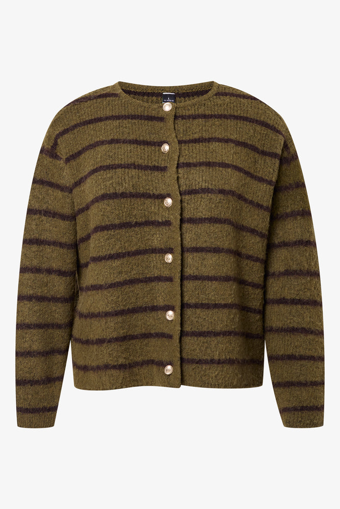 Long Sleeve Cardigan Green